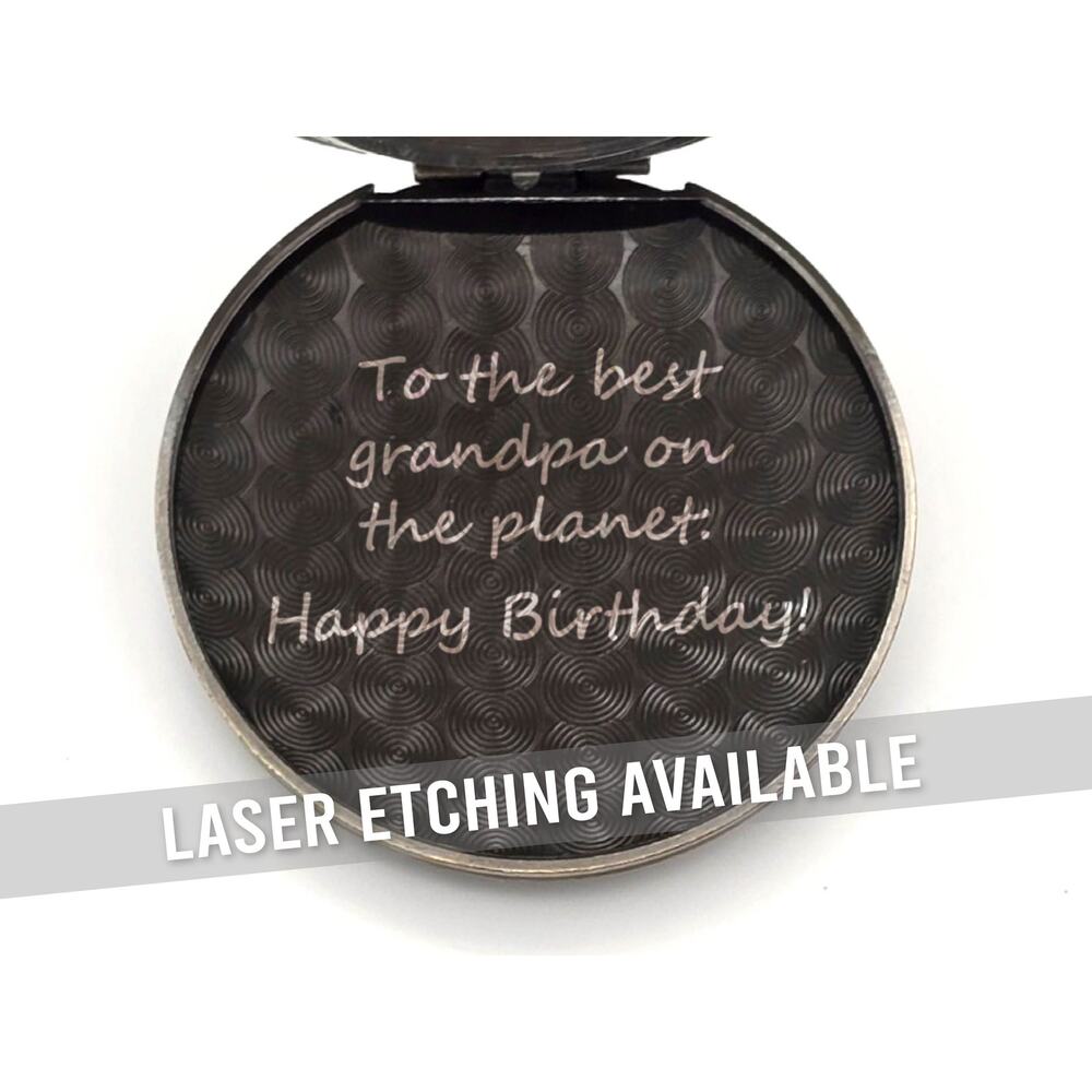 Proud Farmer Pocket Watch - Vintage Tractor Design Rustic Gift for Farming Fans - Picture 7 of 9